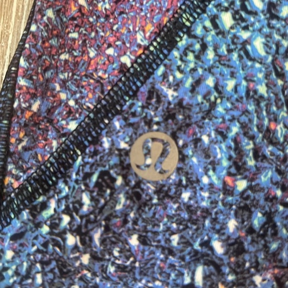 Lululemon strive multi inspire tight 2 rainbow leggings workout athletic - Picture 4 of 10